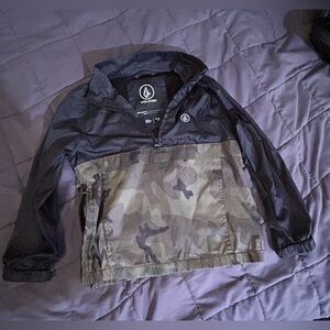 Youth Volcom Camo Windbreaket